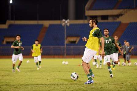 تدريبات المنتخب السعودي