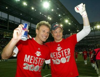 وفرحة اخري للاعبي سالزبورغ 