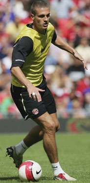 نيمانيا فيديتش عاد للتدريبات مع فريقه