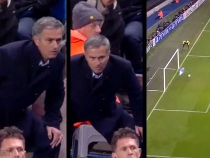 مورينيو كان يمني النفس بهدف ثاني في 17 دقيقة!