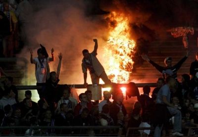 أحداث شغب جماهير هانزا روشتوك