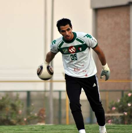 خالد الرشيدي حارس مرمى العربي 