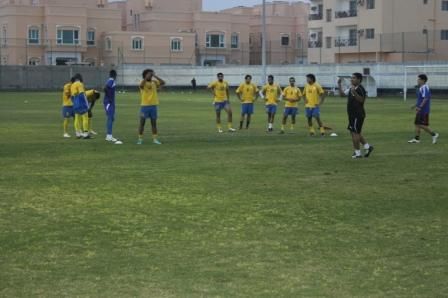 لقطة من التدريبات