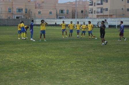 لقطة من التدريبات