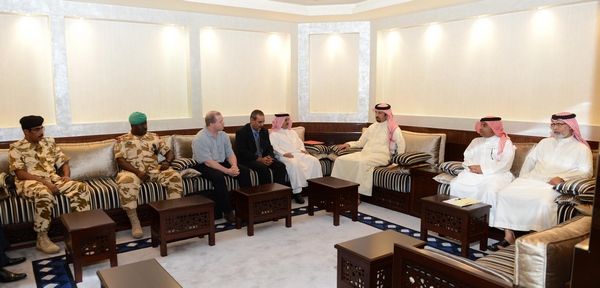 جانب من استقبال ادارة اتحاد البولنج