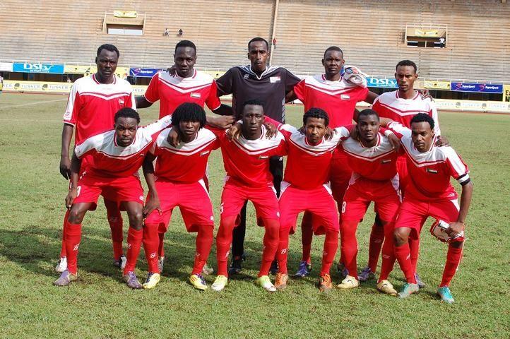 منتخب السودان في مباراته اليوم ضد الصومال ببطولة سيكافا