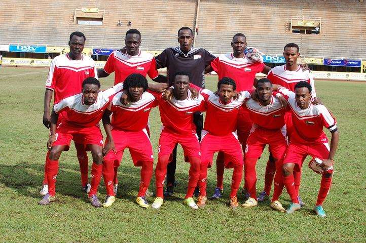 منتخب السودان في مباراته اليوم ضد الصومال ببطولة سيكافا