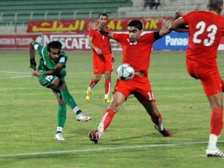 على اشكناني مهاجم العربي صاحب الهدف الاول في مرمى الشباب