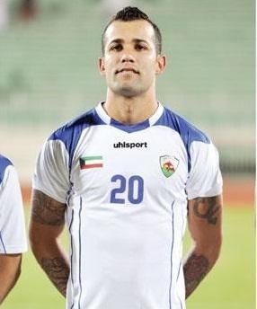 ايفاندرو مهاجم الجهراء سجل هاتريك في مرمى النصر