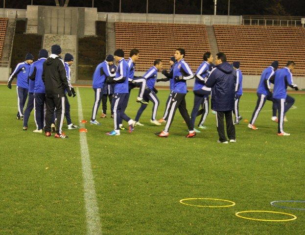 من تدريبات الاهلي في اليابان
