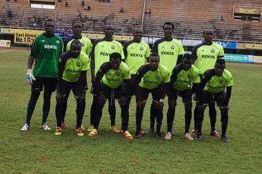 المنتخب الكيني ببطولة سيكافا هذا العام