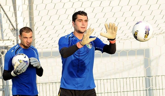 عبدالله الزعبي يخلف شفيع في حراسة المرمى 