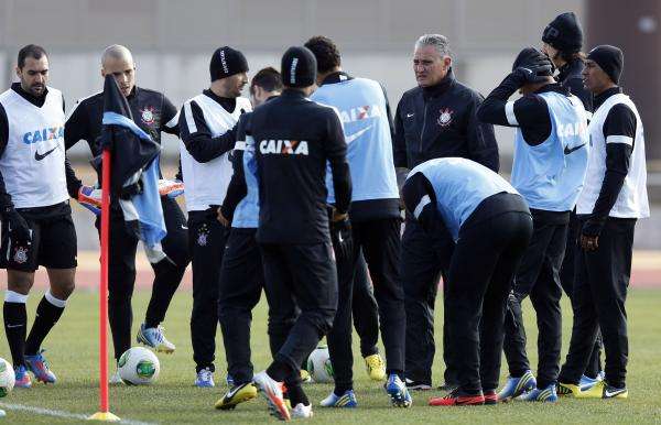 أخر تدريب لفريق كورينثيانز 