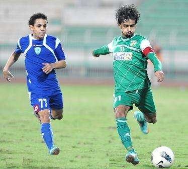 علي مقصيد لاعب العربي ورقة رابحة امام النصر