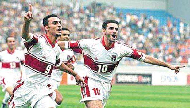 محمود شلباية ومؤيد سليم سجلا بمنتخب العراق 