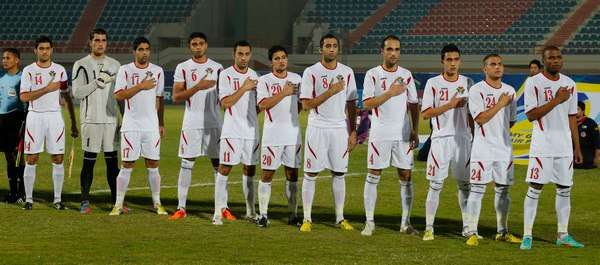 منتخب الأردن المشارك ببطولة غرب آسيا 