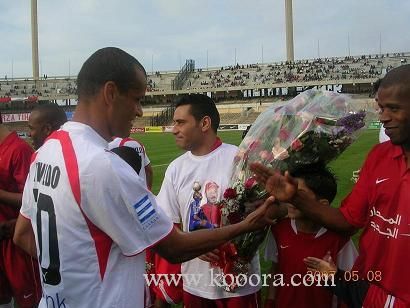 البرازيلى ريفالدو كان سعيدا بالمشاركه 