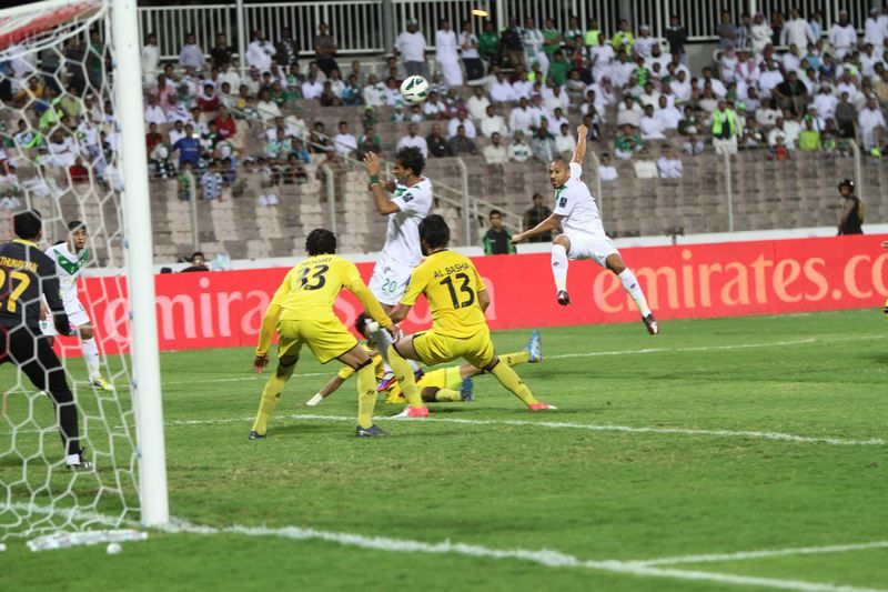 جانب من المباراة