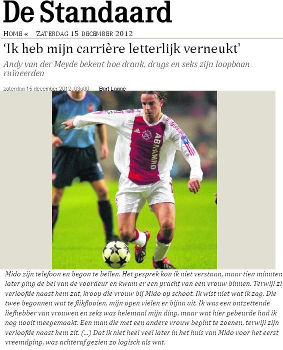 نسخة مما نشرته دي ستاندرد