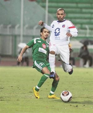جراح العتيقي في لقاء سابق أمام العربي