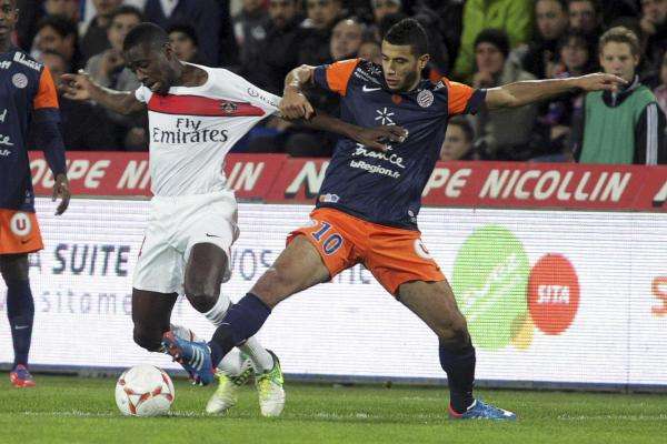 بلهندة في مباراة سابقة أمام باريس سان جيرمان