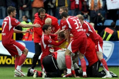 فرحة لاعبي شتوتجارت