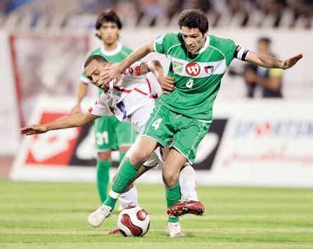 محمد جراغ في لقاء سابق امام الكويت 