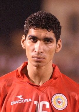 المدافع البحريني السيد محمد عدنان 