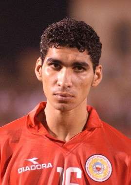 المدافع البحريني السيد محمد عدنان