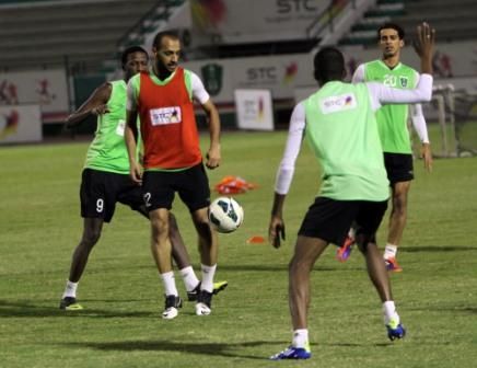 مناورة الأهلي في تدريب اليوم