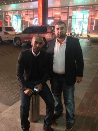 اول صور لشيكابالا في 2013 مع وكيله سمير عبد التواب