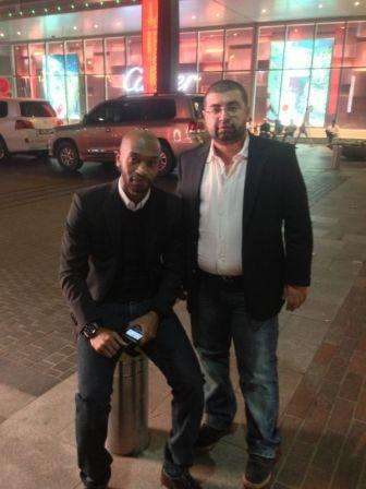 اول صور لشيكابالا في 2013 مع وكيله سمير عبد التواب