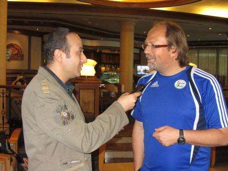 المدرب البلجيكي توم سينتيفيت يتحدث لمحرر كووورة