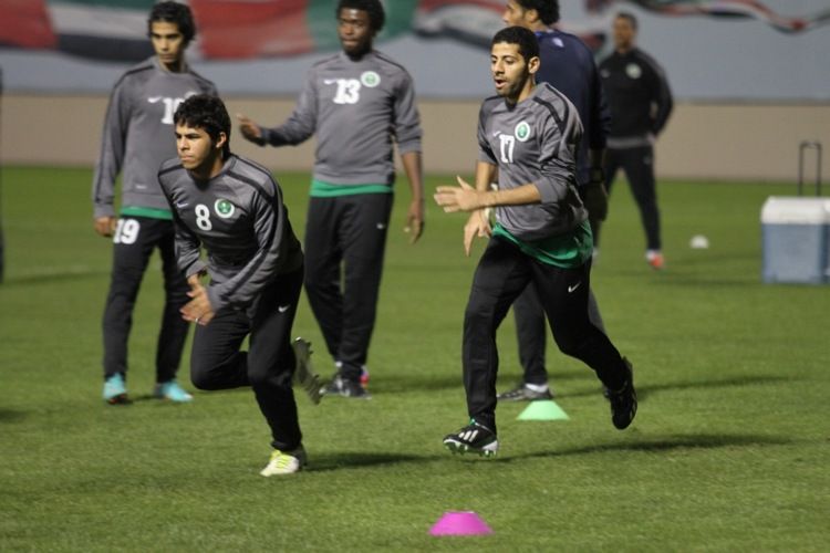 الجدية على ملامح الأخضر قبل مواجهة العراق