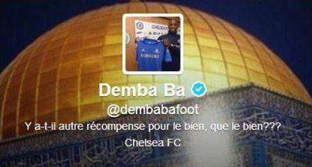 صفحة ديمبا با على توتير