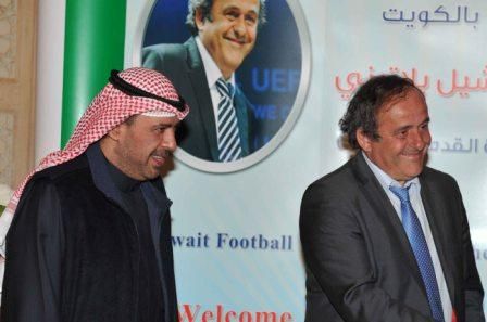 الفهد وصل الى المنامة بصحبة بلاتيني رئيس 