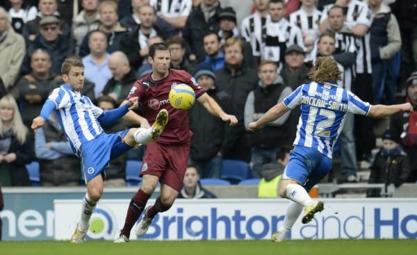 برايتون اطاح بنيوكاسل للمرة الثانية من كأس الاتحاد 