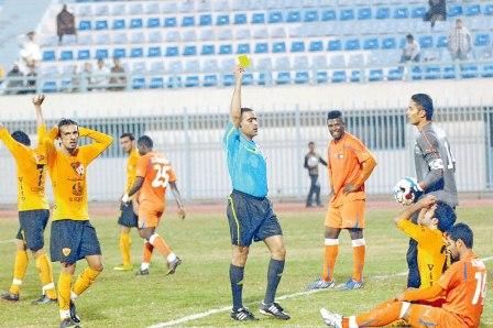 جانب من لقاء سابق بين القادسية وكاظمة