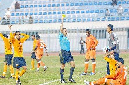 جانب من لقاء سابق بين القادسية وكاظمة