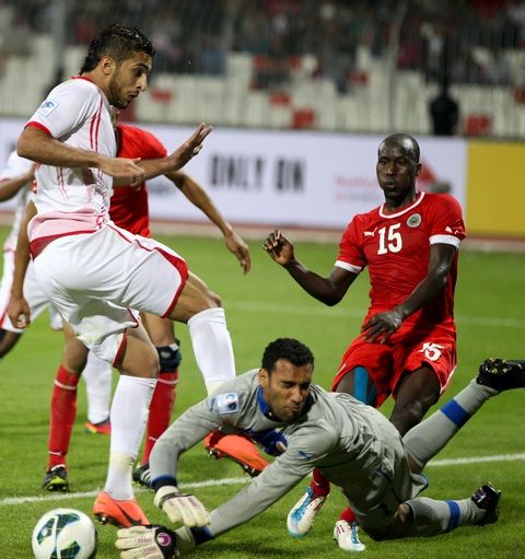 الإمارات حسمت تاهلها من اللقاء الثاني امام البحرين   ... تصوير - زكي الشيخ