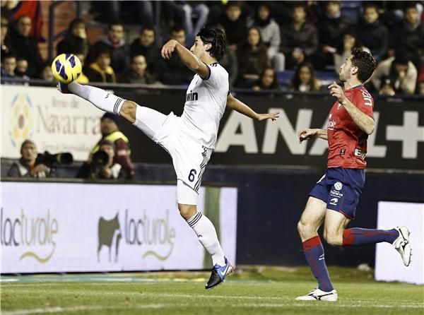 الريال أكتفى بالتعادل امام أوساسونا في أخر مبارياته