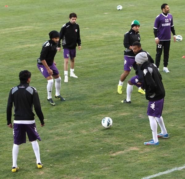 تدريبات منتخب الكويت 