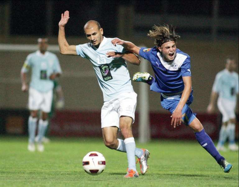 من لقاء الفيصلي والرمثا "أرشيفية"