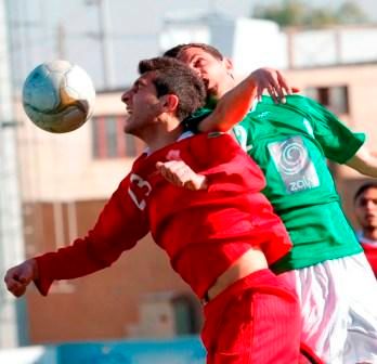 من لقاء الرمثا والفيصلي 