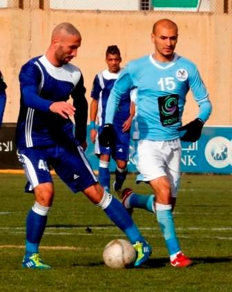 من لقاء العربي والوحدات 