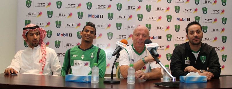 ياروليم مدرب الأهلي متحدثاً في المؤتمر الصحفي السبت