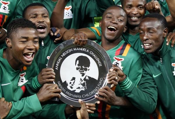 منتخب زامبيا حامل لقب البطولة