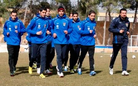 من تدريبات اليوم