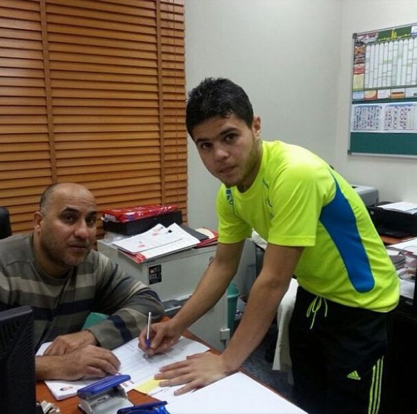 قلعجي يوقع على عقد انضمامه الى المحرق اليوم