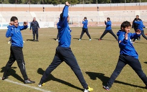من تدريبات منتخب الأردن
